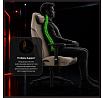 Szürke gamer szövetfotel, Normal: Diablo X.Eye Prime Elephant Grey