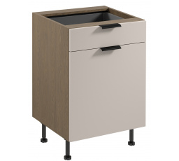 Alsó szekrény SORENTO D60S1 (B/J) - Balti Vihar/Bézs