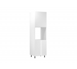 ASPEN alsó konyhaszekrény D60P L, fehér fényes