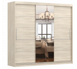 MULTI 23 ruhásszekrény, Sonoma tölgy