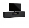 TV komoda  MABELA 403, Černý mat