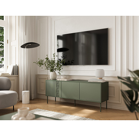 TRESSE 150 3D TV-szekrény, zöld
