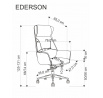 EDERSON irodai szék, barna
