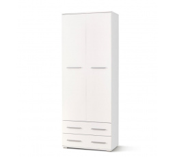 LIMA REG2 ruhásszekrény, fehér