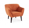 FOTEL KARO 1 VELVET CYNAMON BLUVEL 4215 / WENGE