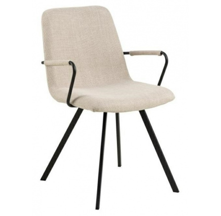 Selina karosszék karfákkal, bézs