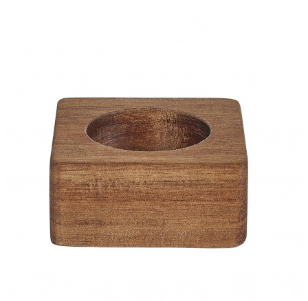 Akácfa négyzet alakú tojástartó