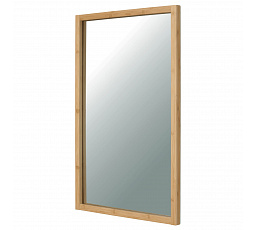 Nástěnné zrcadlo, bambus, přírodní, AZR-B044 NAT