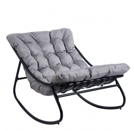 ELŐVÉTEL -15% 20-ig.10 ! Szürke hintaszék FR14-FXJG