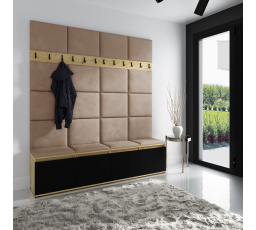 EMI 4 előszobafal, Trinity 04/Artisan+fekete