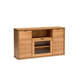 Fonti F4 komód lábak nélkül Karamell tölgy