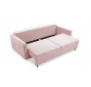 PASTELLA Kihúzható Kanapé Rózsaszín, Queens 19