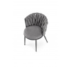 K516 étkezőszék, Szürke/Fekete