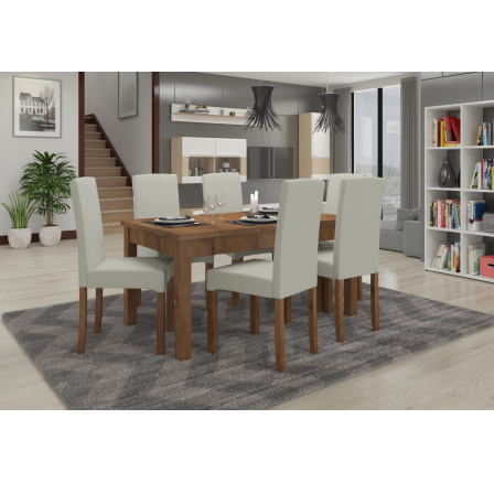 RODOS 56 Lefkas asztal és szék készlet