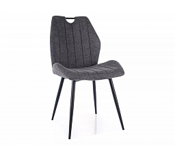 Étkezőszék ARCO BREGO, Sötétszürke 18/Fekete