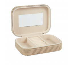 Bársonyos kordbársony doboz barna