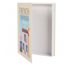 Francia fehér könyvdoboz