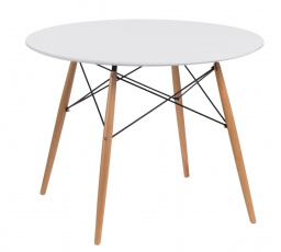 DTW asztal 100 cm, fehér lap