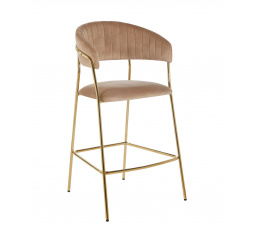 H3-FX bárszék, cappuccino / arany