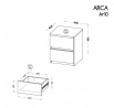 Éjjeliszekrény ARCA AR10, Sarkvidéki fehér