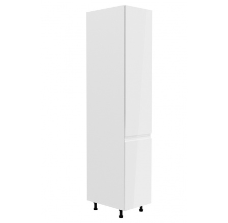 ASPEN alsó konyhaszekrény D40SP (L), fehér fényes