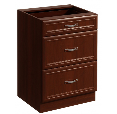 Konyhai alsó szekrény SYCYLIA D60S3, Milano dió