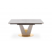 VALENTINO étkezőasztal, világos kőris/arany