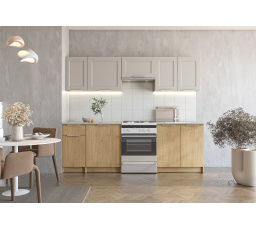 WENDY 240 konyhabútor, Cremona Tölgy / Kashmir