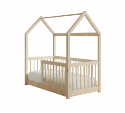 Graja házikó ágy matraccal Fenyő+Fenyő