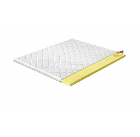 Topper Visco 200x200 Hipoalergiczny pokrowiec Microfibre