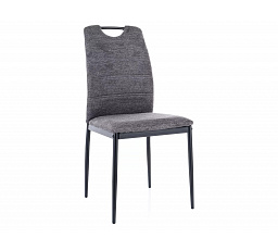 Étkezőszék RIP BREGO, Sötétszürke 18/Fekete