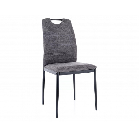 Étkezőszék RIP BREGO, Sötétszürke 18/Fekete