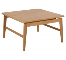 Essex dohányzóasztal 80x80cm tölgy