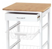 Regál, mdf, bílá, DR-043