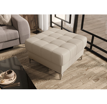 PUFA PORTO 70x70 CM SKÓRA NATURALNA PUFA PORTO 70x70 CM SKÓRA NATURALNA