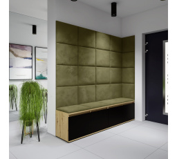 EMI 3 előszobafal, Trinity 27/Artisan+fekete