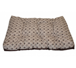 Matrace pro psa voděodolná 83x57 cm tlapka béžová 
