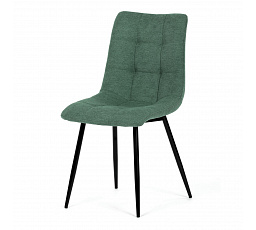 Jídelní židle, zelená, látka, DCL-193 GRN2