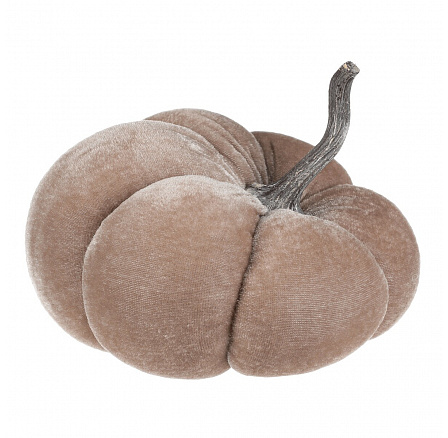 Textil tök - átmérő 18 cm, puha plüss, bézs színű Textil tök - átmérő 18 cm, puha plüss, bézs színű