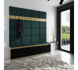 EMI 4 előszobafal, Trinity 28/Artisan+fekete