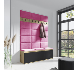 EMI 6 előszobafal, Trinity 10/Artisan + Fekete