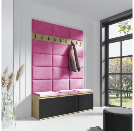 EMI 6 előszobafal, Trinity 10/Artisan + Fekete