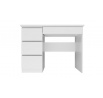 Psací stůl MILES L, Bílý mat