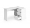 BEGA íróasztal, Fehér UNI