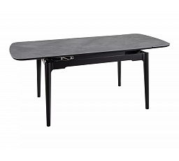 SENTO étkezőasztal, Szürke / Fekete
