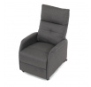 Polohovací křeslo, elektrické kabelové ovládání, šedá, látka, TV-5482 GREY2