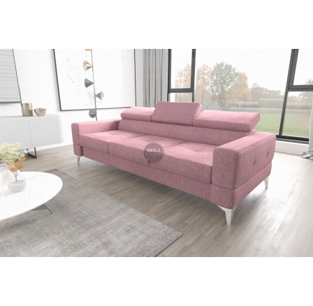 SOFA TOSCANIA III 250 CM - Odcienie różu