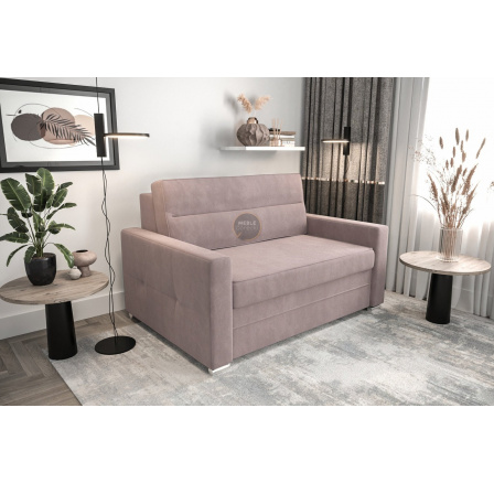 SOFA ARTE I 140 CM - Odcienie fioletu