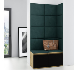 EMI 2 előszobafal, Trinity 28/Artisan + fekete