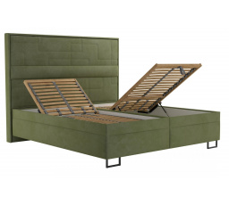 Postel Nikki 180x200, zelená